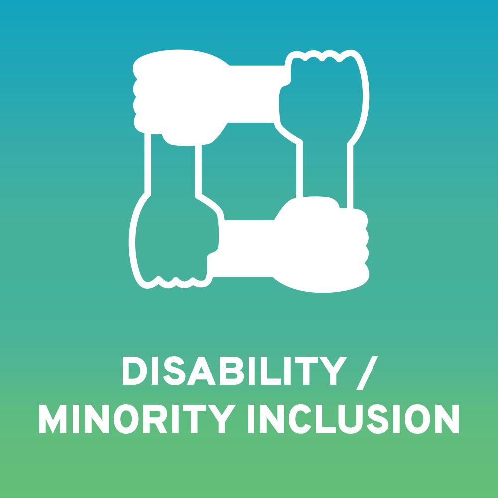 Disability / Minority inclusion